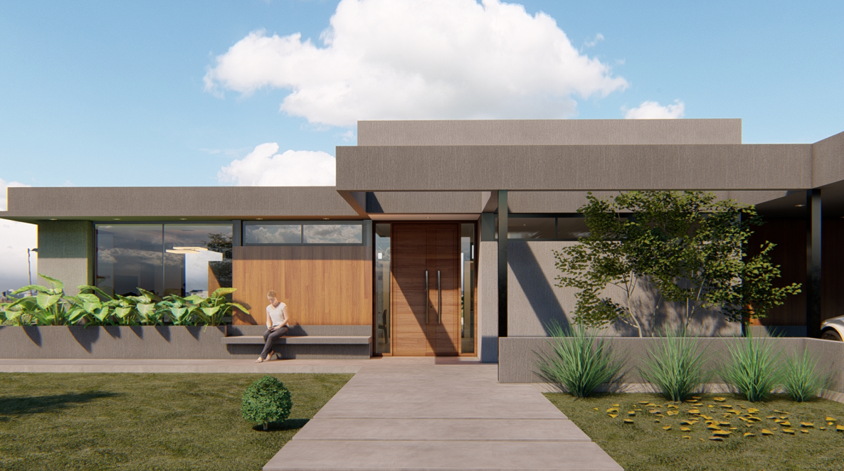 foto patio proyecto Santa Ines
